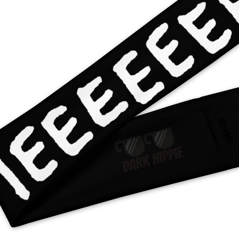 Black & White “Hippieeeee” Headband
