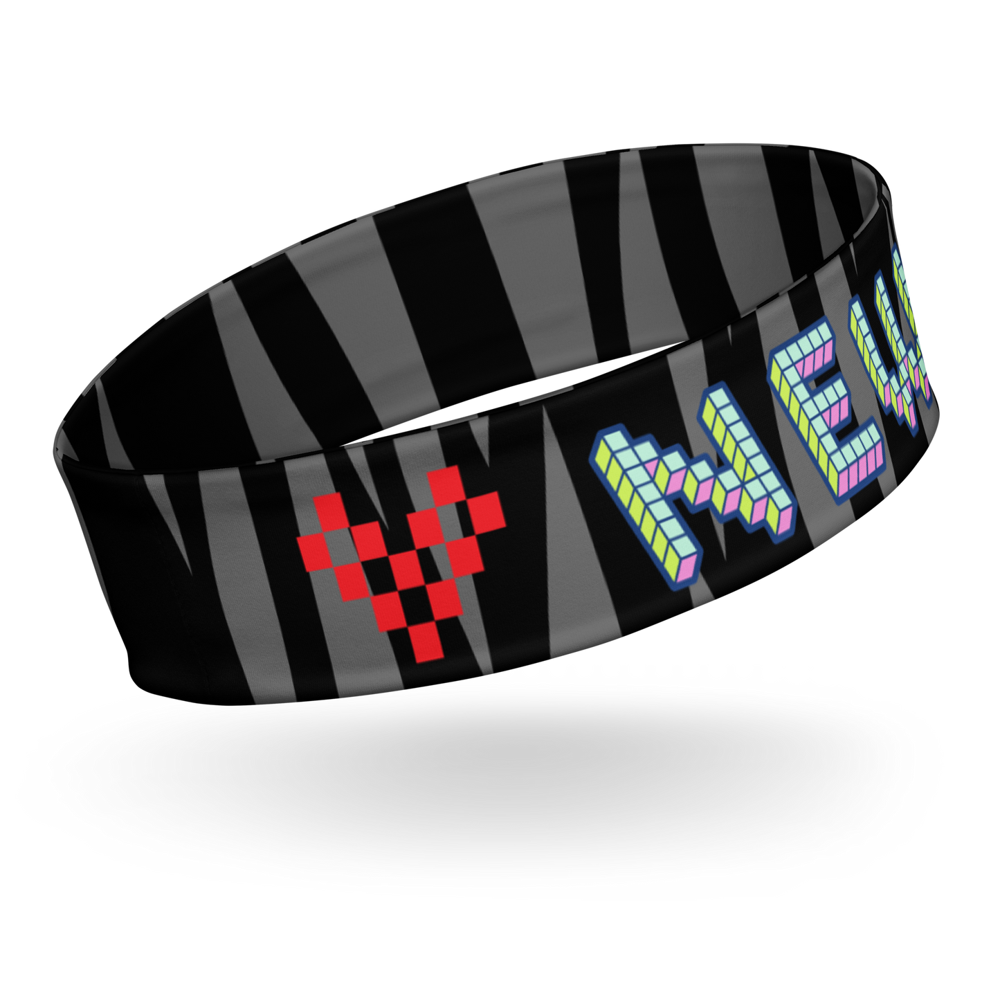 “New Hippies” Zebra Headband