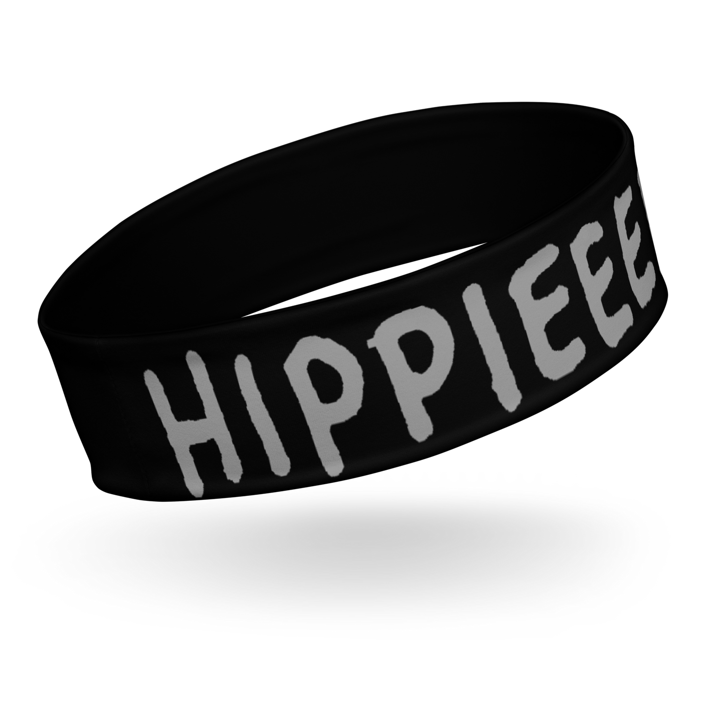 Black & White “Hippieeeee” Headband